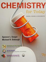 Front cover of Chemistry for today by Spencer L. Seager