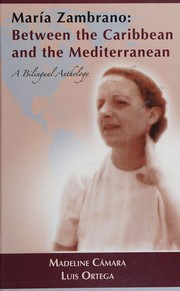 Front cover of María Zambrano by Madeline Cámara