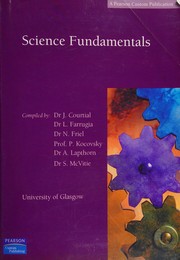 Front cover of Science fundamentals by J. Courtial