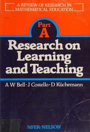 Front cover of A Review of Research in Mathematical Education, Part C by A. G. Howson