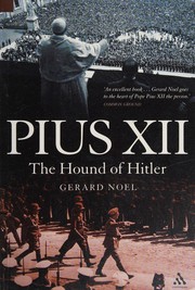 Cover of Pius XII by Gerard Noel
