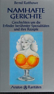 Cover of Namhafte Gerichte by Bernd Rotthowe