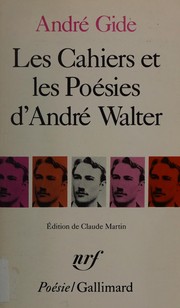 Cover of André Walter by André Gide