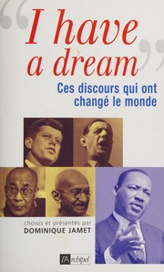 Front cover of "I have a dream" by Dominique Jamet