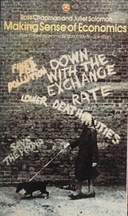 Front cover of Making sense of economics by Ross Chapman