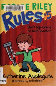 Front cover of Don't tap-dance on your teacher by Katherine Applegate