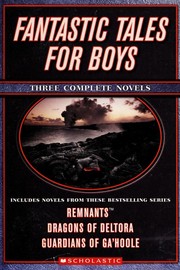 Front cover of Fantastic Tales for Boys by Katherine Applegate