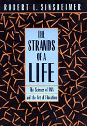 Front cover of The strands of a life by Robert Sinsheimer