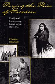 Front cover of Paying the Price of Freedom by Christine Hunefeldt