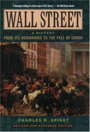 Cover of Wall Street: A History by Charles R. Geisst
