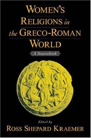 Cover of Women's Religions in the Greco-Roman World by Ross Shepard Kraemer
