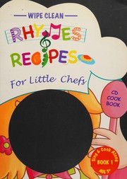Front cover of Rhymes & recipes for little chefs by Unknown