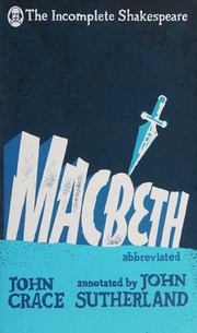 Cover of Macbeth by John Crace