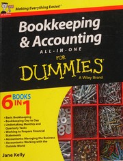 Front cover of Bookkeeping & accounting all-in-one for dummies by Colin Barrow