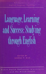 Cover of Language, learning, and success by Unknown