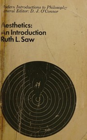 Cover of Aesthetics by Ruth Lydia Saw