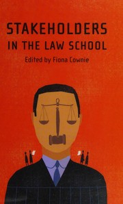 Cover of Stakeholders in the Law School by Fiona Cownie