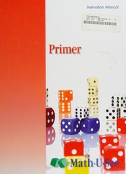 Cover of Math U See- Primer by Steven P. Demme