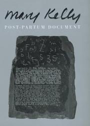 Cover of Post-Partum Document by Mary Kelly