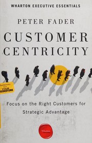 Cover of Customer Centricity by Peter Fader