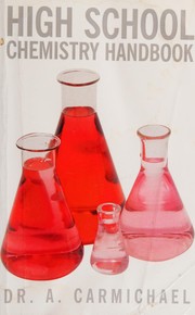 Cover of High school chemistry handbook by A. Carmichael