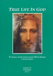 Front cover of True Life in God by Vassula Ryden
