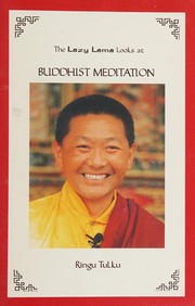 Front cover of The Lazy Lama looks at Buddhist meditation by Ringu Tulku.