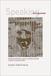 Cover of Speaking the Unspeakable by Diane Jonte-Pace