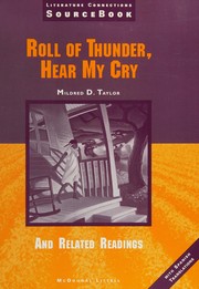 Front cover of Roll of thunder, hear my cry and related readings by McDougal Littell