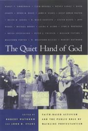 Front cover of The quiet hand of God by Robert Wuthnow