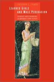 Front cover of Learned girls and male persuasion by Sharon L. James