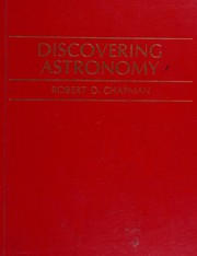 Cover of Discovering astronomy by Robert D. Chapman