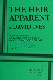 Cover of The heir apparent by David Ives