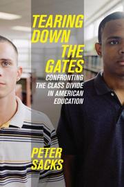 Cover of Tearing Down the Gates by Peter Sacks