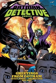 Cover of Batman : Detective Comics Vol. 3 by Peter J. Tomasi