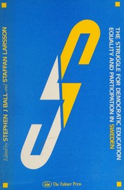 Front cover of The Struggle for democratic education by Stephen J. Ball