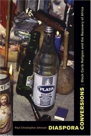 Cover of Diaspora Conversions by Paul Christopher Johnson