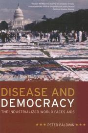Cover of Disease and Democracy by Peter Baldwin