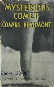 Cover of The mysterious comet by Comyns Beaumont