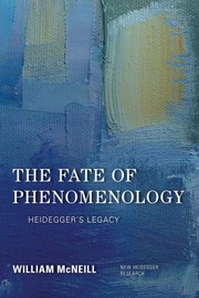 Cover of The Fate of Phenomenology by William McNeill