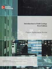 Front cover of Introduction to field geology by Mary Lou Bevier