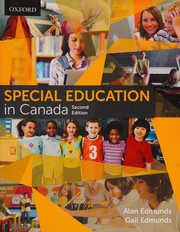 Front cover of Special Education in Canada by Alan L. Edmunds