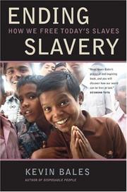 Cover of Ending slavery by Kevin Bales