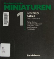 Cover of Lebendige Zahlen by W. Borho