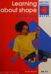 Cover of Learning about shape by Carole Skinner