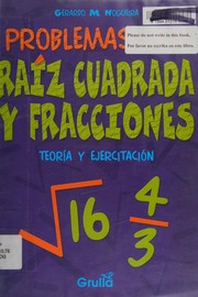 Front cover of Problemas Con Raiz Cuadrada Y Fracciones by Gerardo M. Nogueira