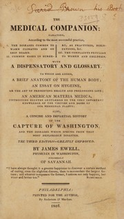 Front cover of The medical companion by James Ewell