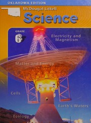 Front cover of Mcdougal Littell Science Grade 6 Oklahoma Edition by Jame Trefil