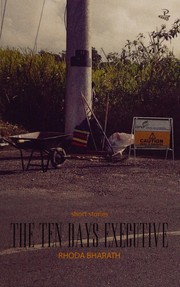 Front cover of The ten days executive by Rhoda Bharath