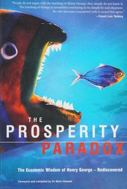 Cover of The Prosperity Paradox by Dr. Mark Hassed